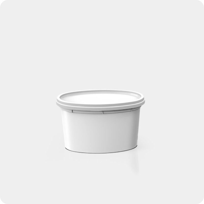 Oval Box - 125 ML